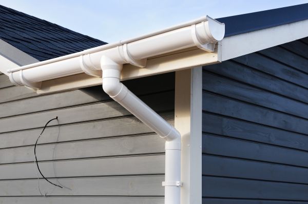 PVC Rain Gutter Installation in Cartersville