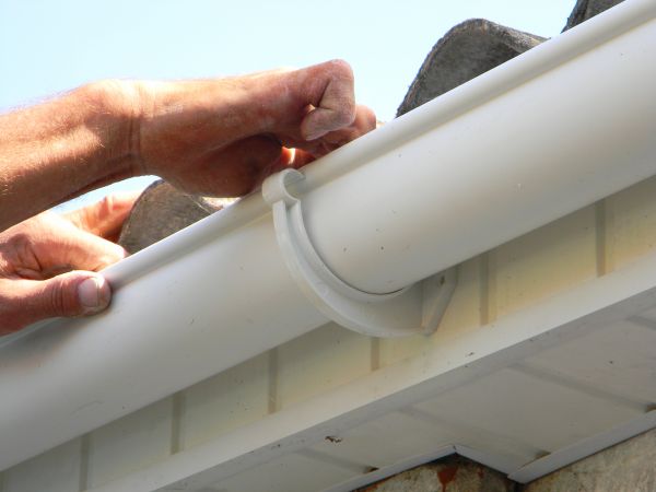 Plastic Gutter Repair in Cartersville
