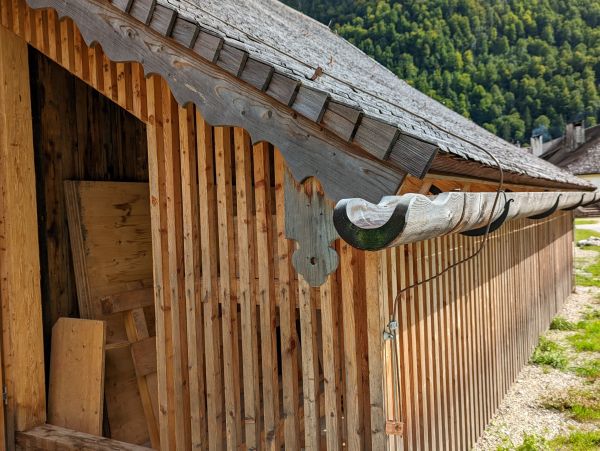 Wood Gutter Installation in Cartersville